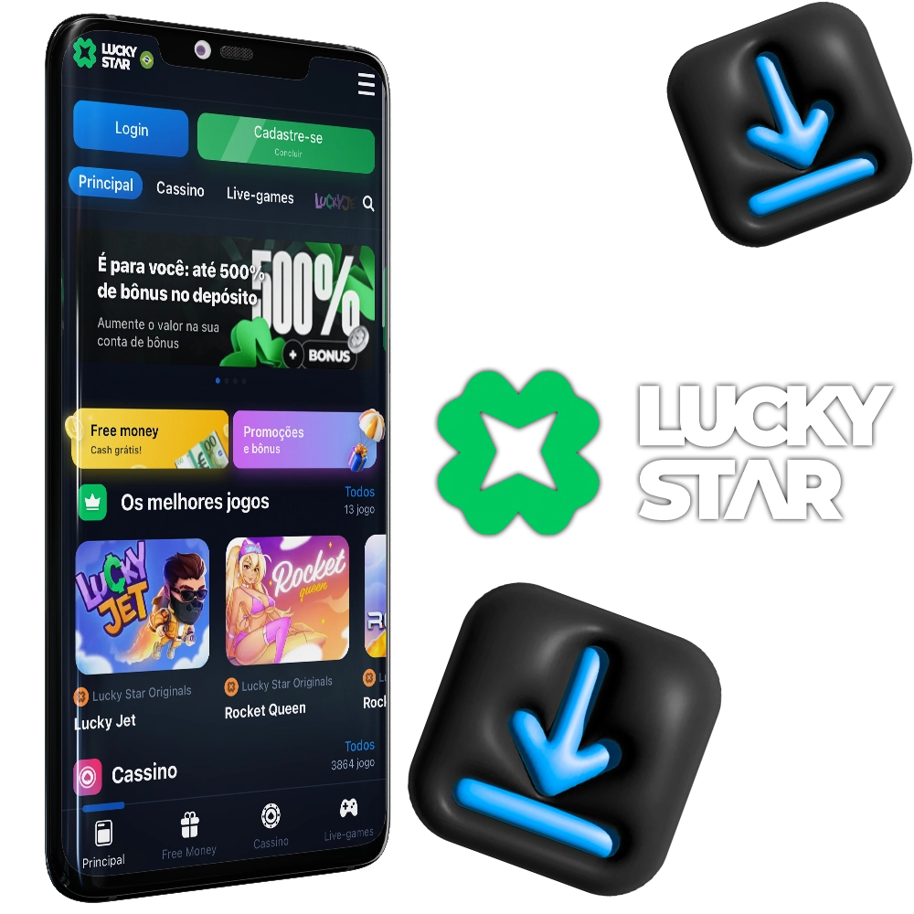Jogue Lucky Star no aplicativo móvel.