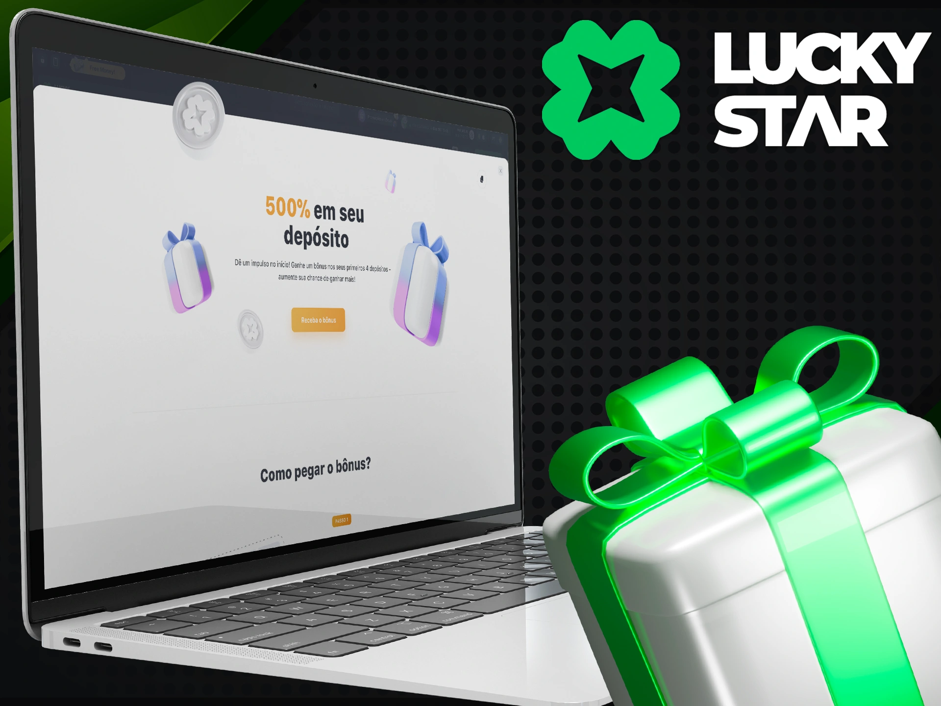 Ganhe um bônus de boas-vindas da Lucky Star para jogar com confiança.
