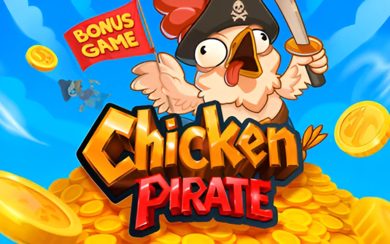 Junte-se Chicken Pirate cassino jogo via Lucky Star.