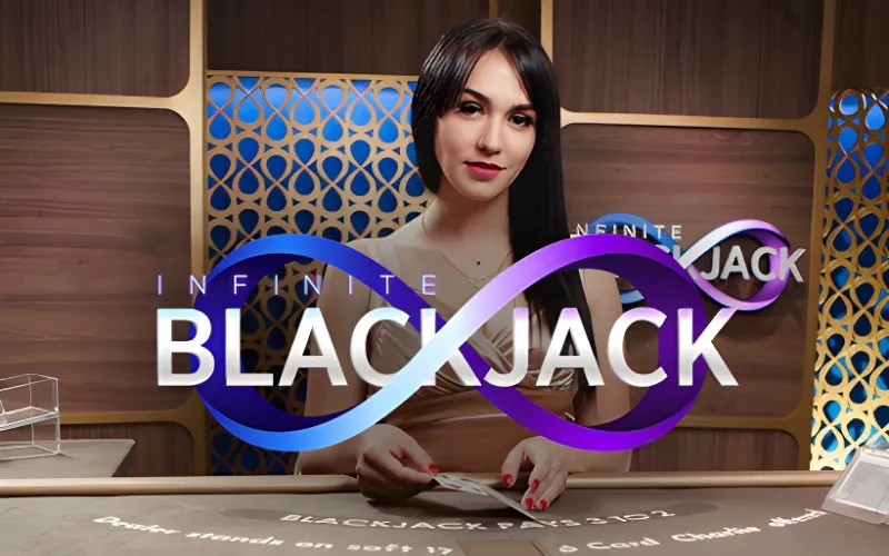 Jogue o clássico Blackjack Infinite popular na Lucky Star Brasil.