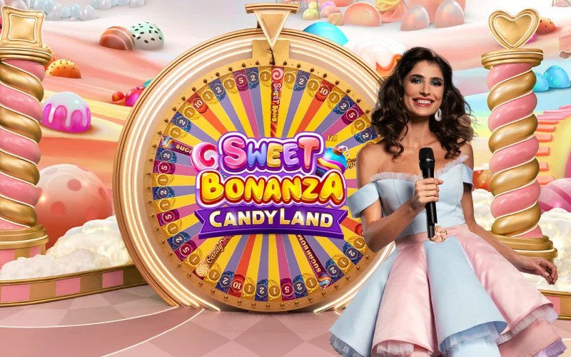 Experiência Sweet Bonanza CandyLand atmosfera no Lucky Star Brasil online.